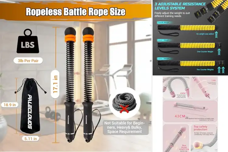 Detailed view of Best All-Level Battle Ropes: Top 10 Full-Body Workout Picks