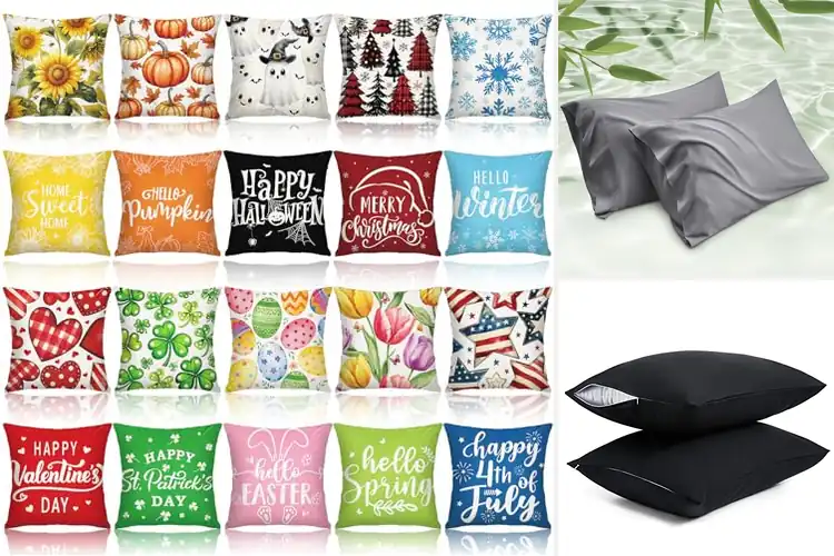 Detailed view of Best All Seasons Pillow Cases: Year-Round Comfort & Style