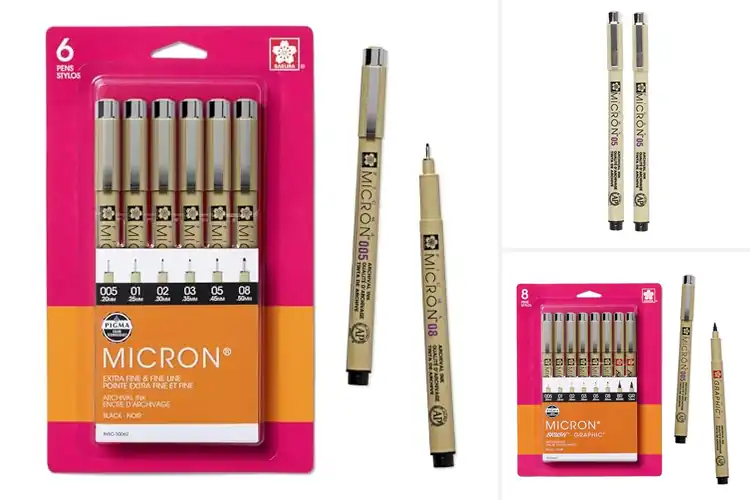 Detailed view of Best Archival Ink Pens