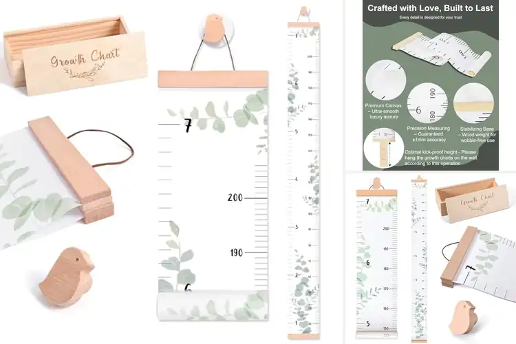 Detailed view of Best Baby Growth Chart Keepsakes