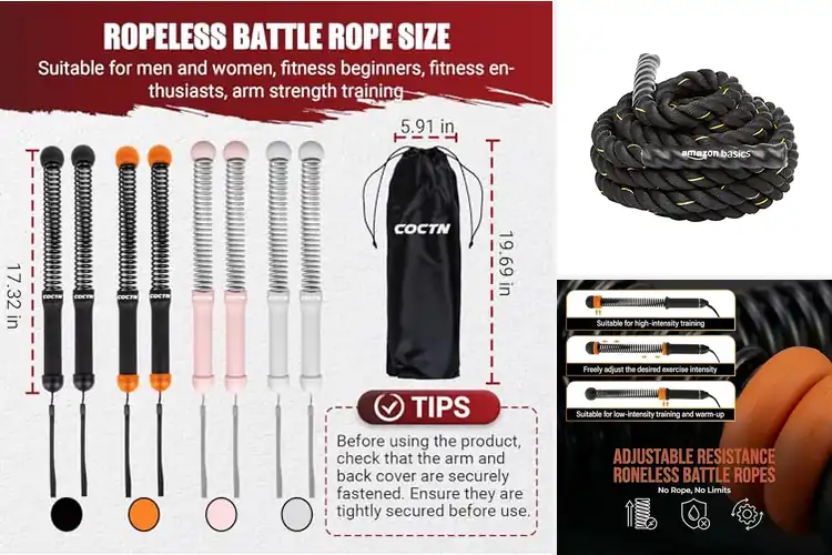 Detailed view of Best Battle Ropes