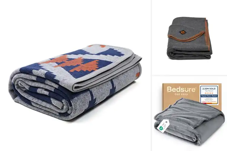 Detailed view of Best Camping Blankets: Stay Warm & Cozy in Nature’s Embrace