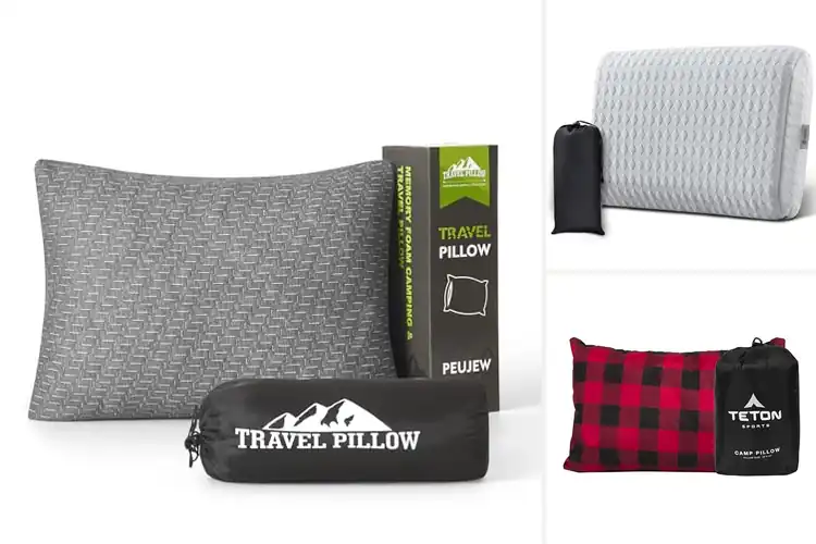 Detailed view of Best Compact Camping Pillows for Easy Comfort