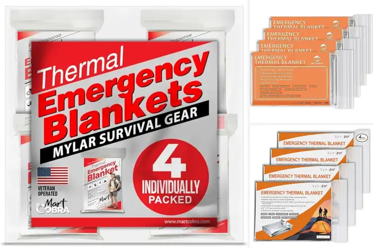 Detailed view of Best Compact Roadside Emergency Blankets