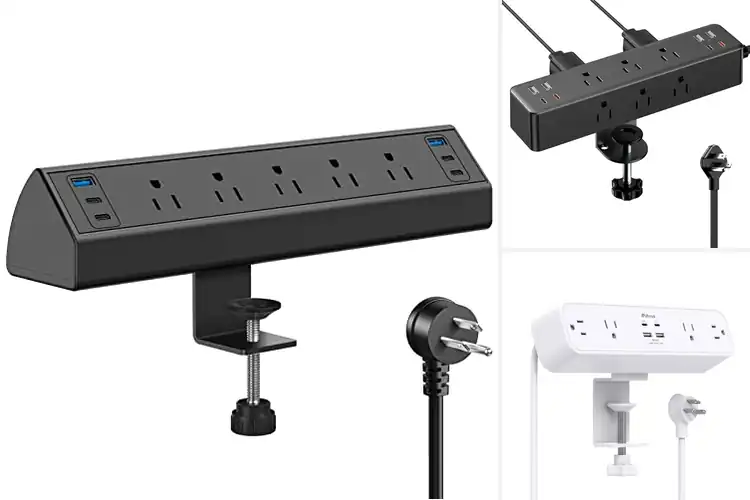 Detailed view of Best Desk Power Strips for a Cleaner, Smarter Workspace