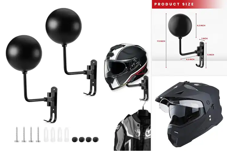 Detailed view of Best Dual Sport Helmet Accessories