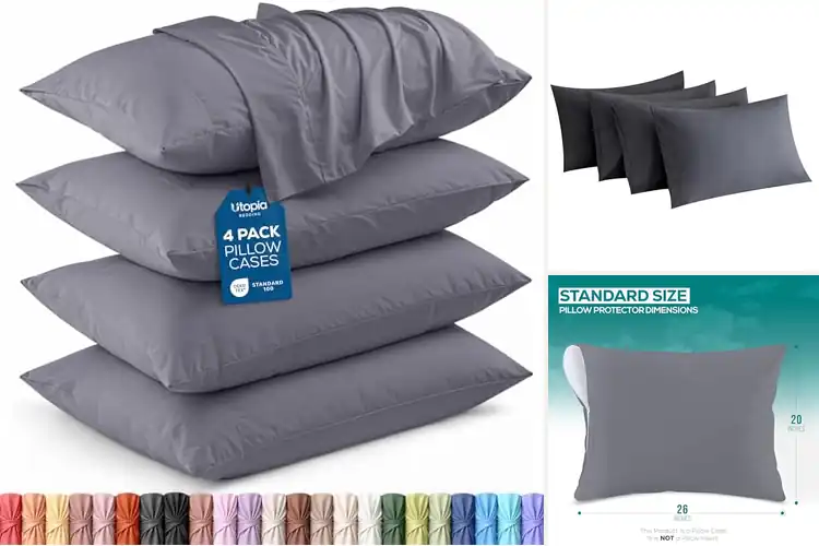 Detailed view of Best Durable Pillow Cases for Smooth, Long‑Lasting Comfort