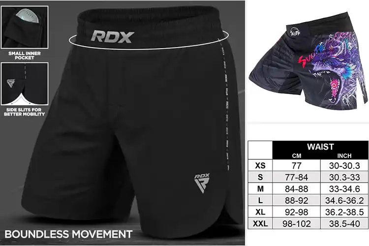 Detailed view of Best Fight Training Shorts