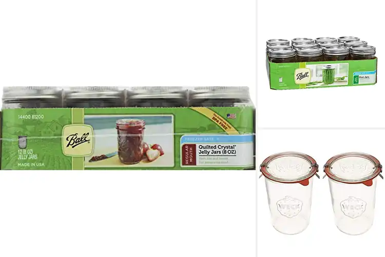Detailed view of Best Glass Canning Jars