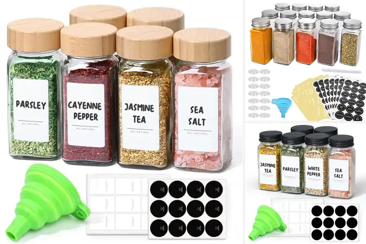 Detailed view of Best Glass Jars For Herbs And Spices