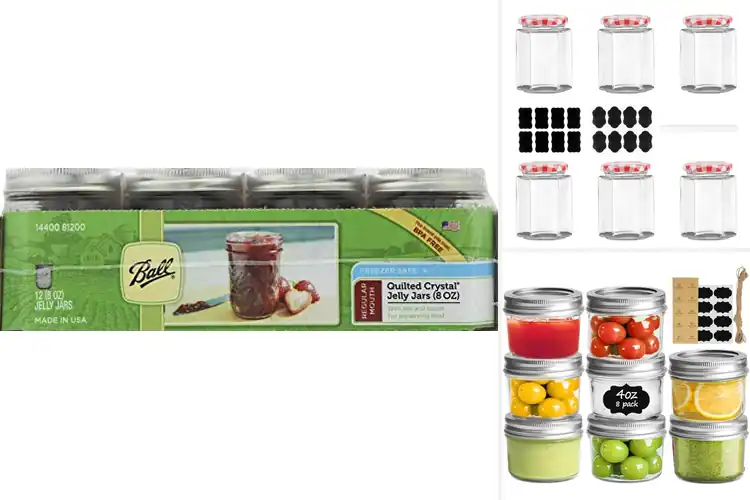 Detailed view of Best Glass Jars For Jams