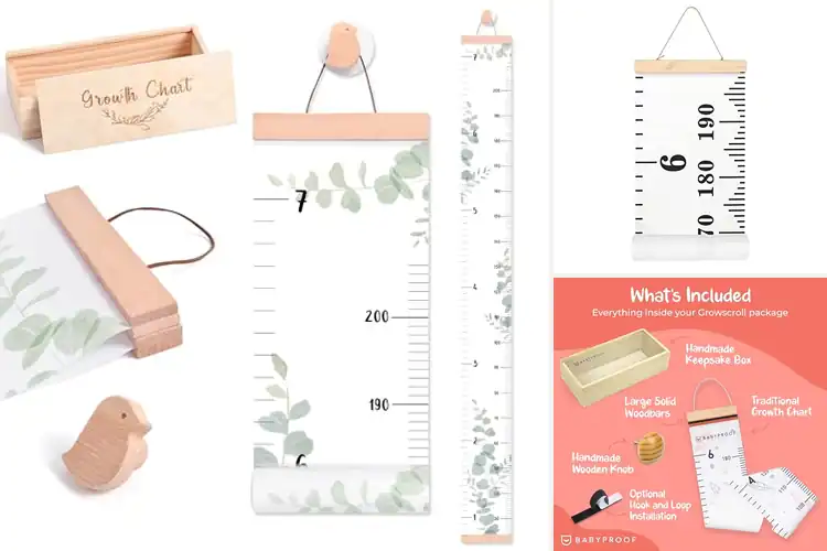 Detailed view of Best Growth Chart Keepsakes