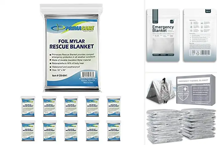 Detailed view of Best Heat Reflective Blankets