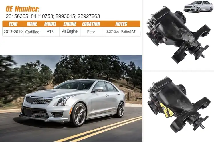 Detailed view of Best High Ratio Differential Carriers