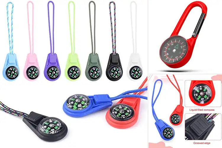 Detailed view of Best Kids Compass Keychains