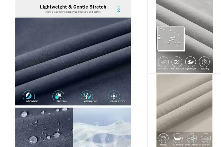 Detailed view of Best Lightweight Golf Pants