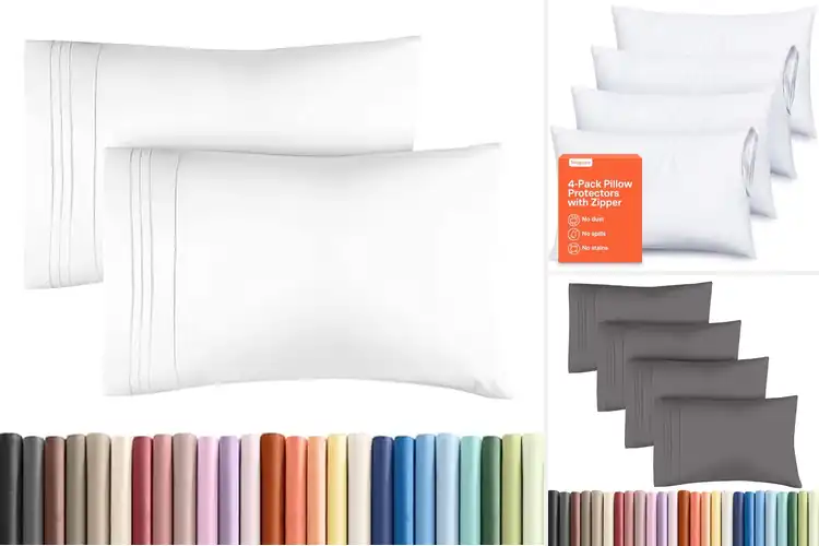 Detailed view of Best Machine Washable Pillowcases