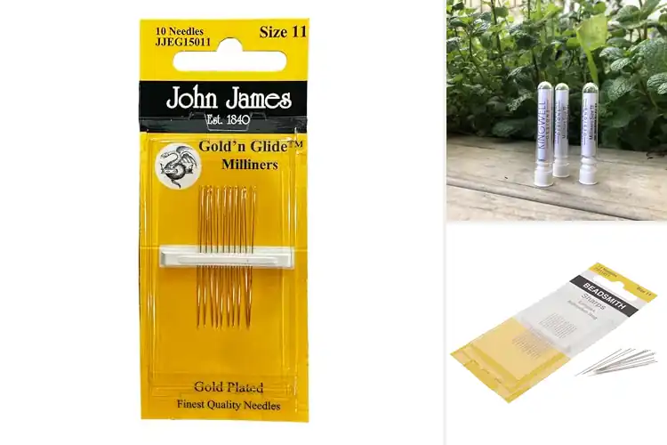 Detailed view of Best Millinery Needles Size 11: Smooth Crafting Precision