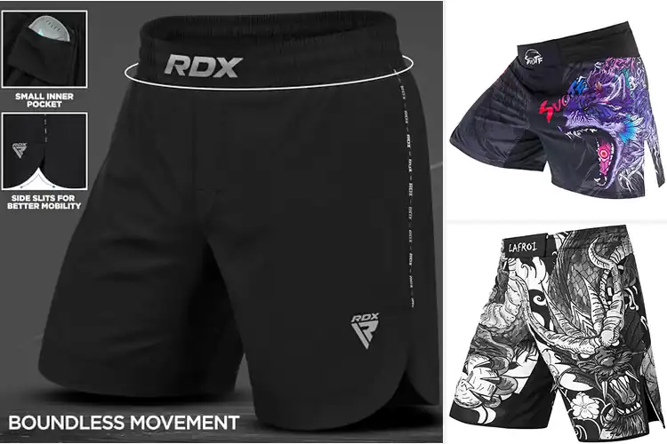 Detailed view of Best MMA Shorts: Top Picks for Comfort and Power
