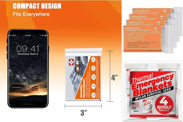 Detailed view of Best Mylar Blankets: Top 10 Warm & Reliable Emergency Picks