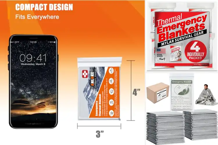Detailed view of Best Mylar Emergency Blankets