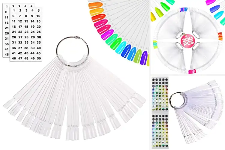 Detailed view of Best Nail Swatch Sticks to Organize & Showcase Your Colors