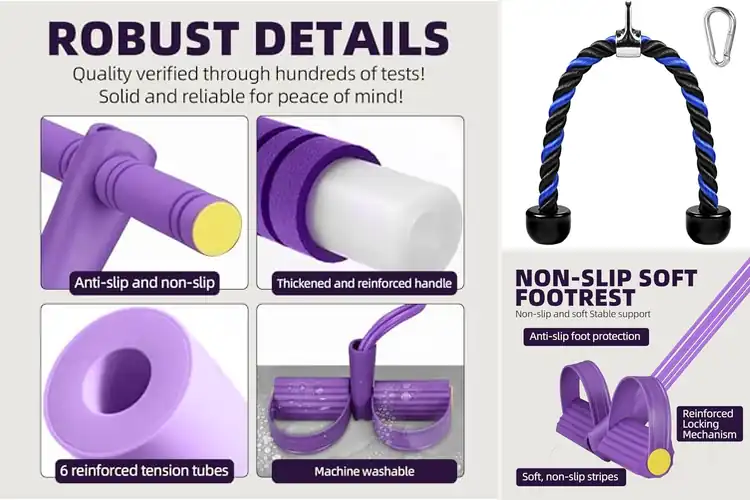 Detailed view of Best Non-Slip Handle Ropes