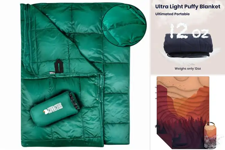 Detailed view of Best Packable Blanket For Hiking