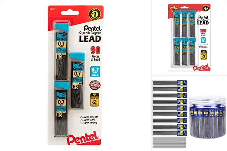 Detailed view of Best Pencil Refills: Smooth, Sharp Writing Made Easy