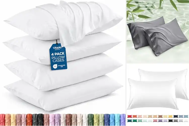 Detailed view of Best Pillowcases with Envelope Closure