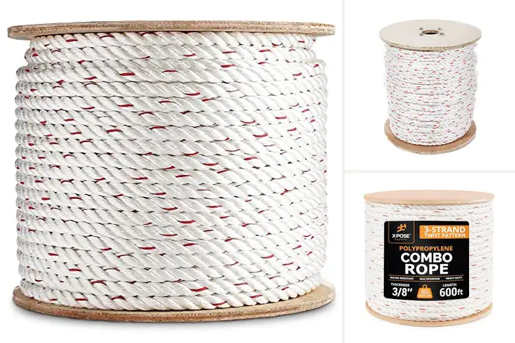 Detailed view of Best Poly Dacron Ropes