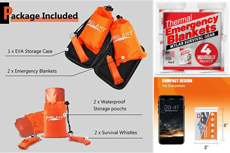 Detailed view of Best Reusable Emergency Blankets
