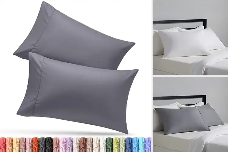 Detailed view of Best Set Of 2 Pillow Cases for Cozy, Refreshing Sleep