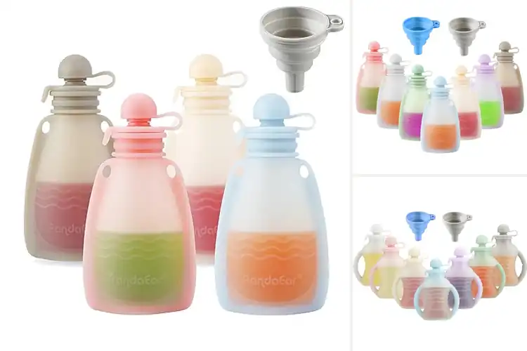 Detailed view of Best Silicone Food Pouches