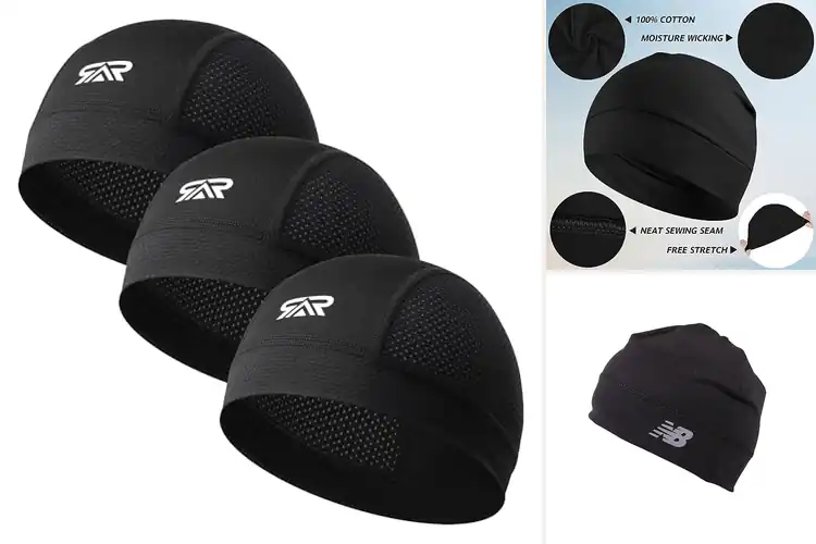 Detailed view of Best Skull Caps for Cool, Sweat‑Free Runs