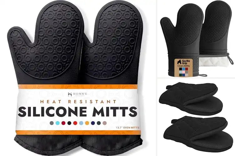 Detailed view of Best Slip-Resistant Mitts for Steady, Safe Cooking