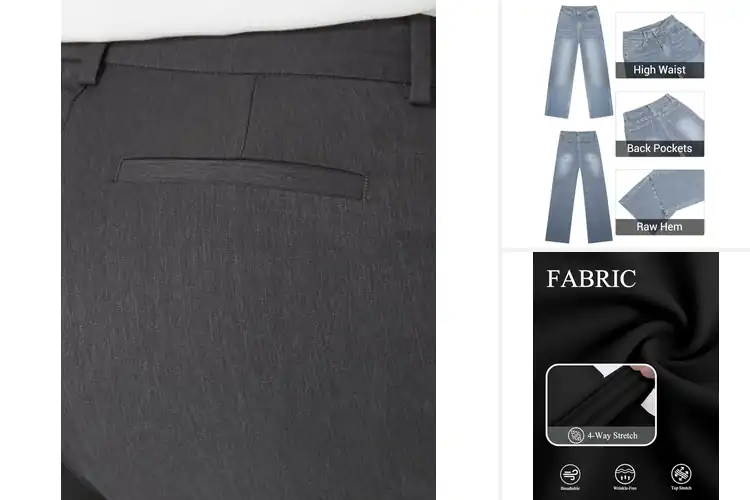 Detailed view of Best Straight Leg Pants