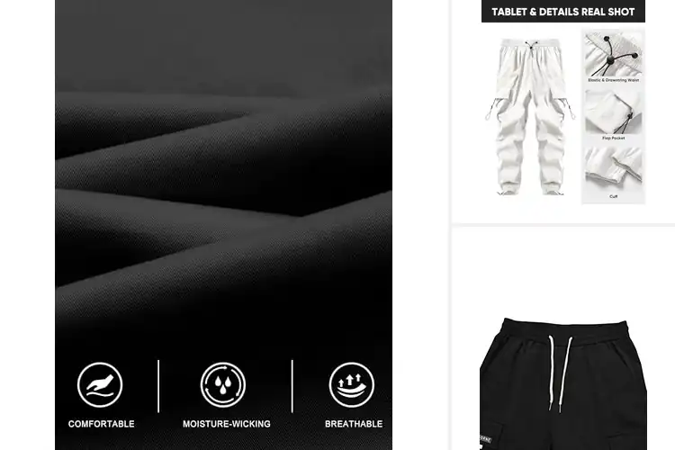 Detailed view of Best Street Style Joggers