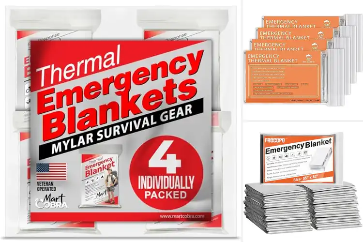 Detailed view of Best Survival Space Blankets for Reliable Emergency Warmth