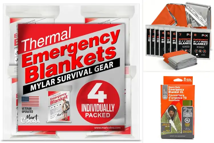 Detailed view of Best Tear-Resistant Emergency Blankets