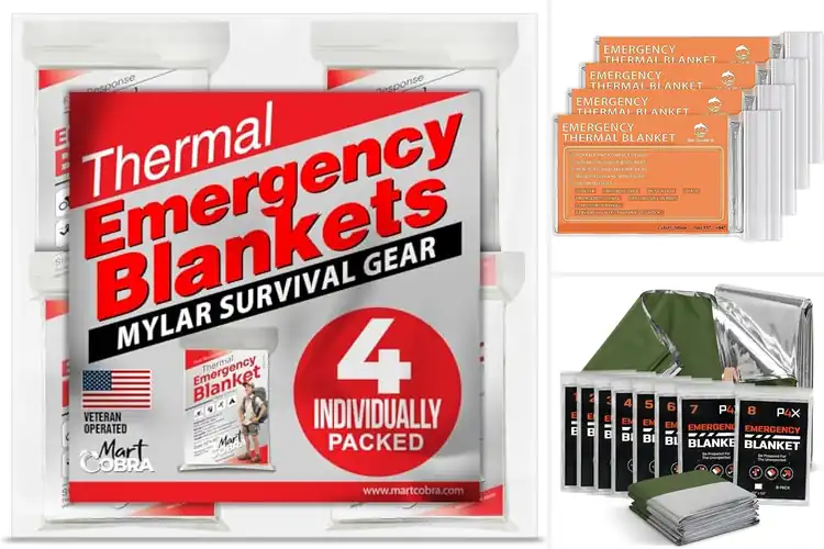 Detailed view of Best Tear Resistant Space Blankets