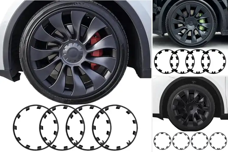 Detailed view of Best Tesla Model Y Rim Guards for Strong Wheel Protection