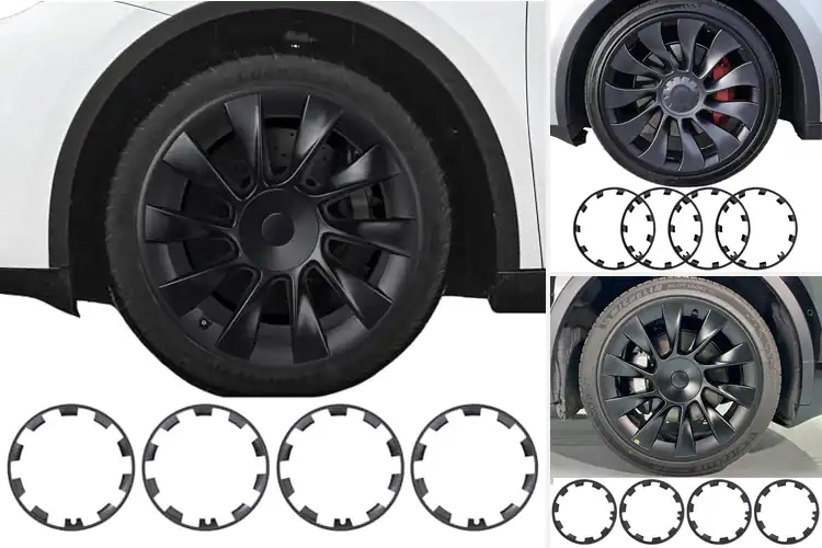 Detailed view of Best Tesla Wheel Rim Protectors for Style and Safety