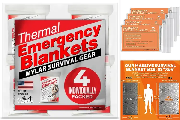 Detailed view of Best Thermal Blankets For Survival