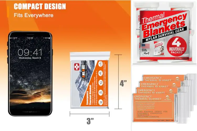 Detailed view of Best Thermal Survival Blankets: Stay Warm & Safe Anywhere