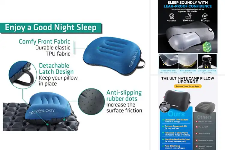 Detailed view of Best Ultralight Backpacking Pillows