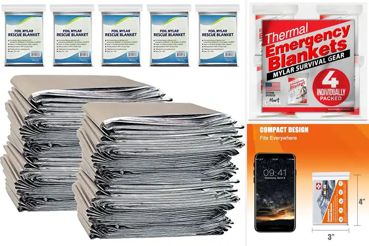 Detailed view of Best Windproof Emergency Blankets: Stay Warm, Stay Safe